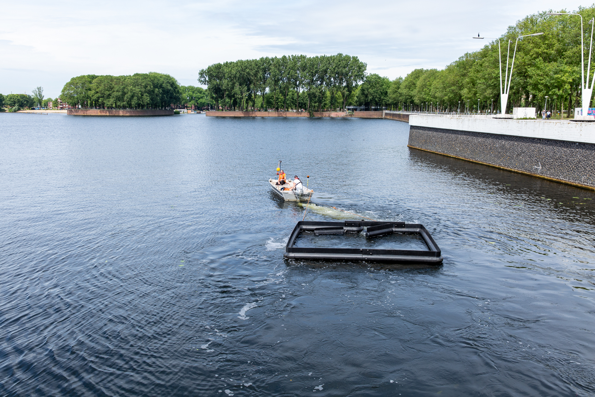Shoreliner in Sloterplas Amsterdam